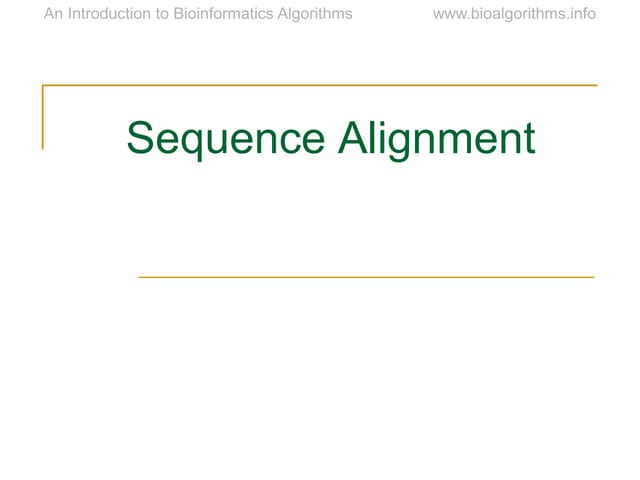 Ch06 alignment