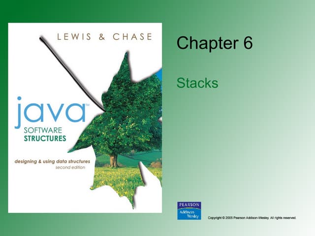Ch06 Stack | PPT