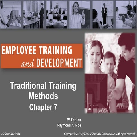 Employee Training & Development Ch 07 | PPTX
