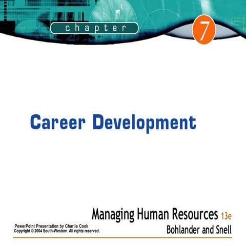 Chapter 07 Career Development