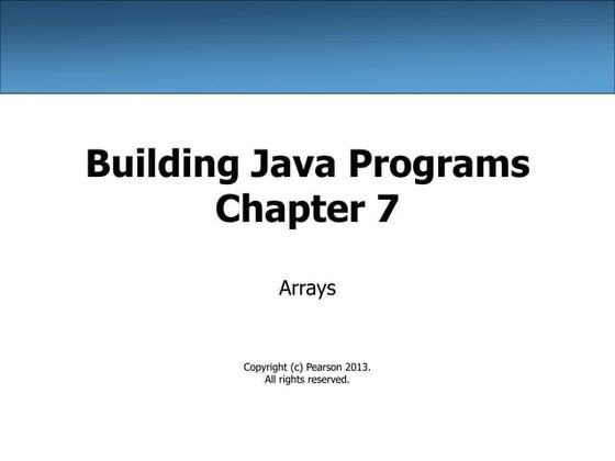 Image 195: ch07-arrays.ppt