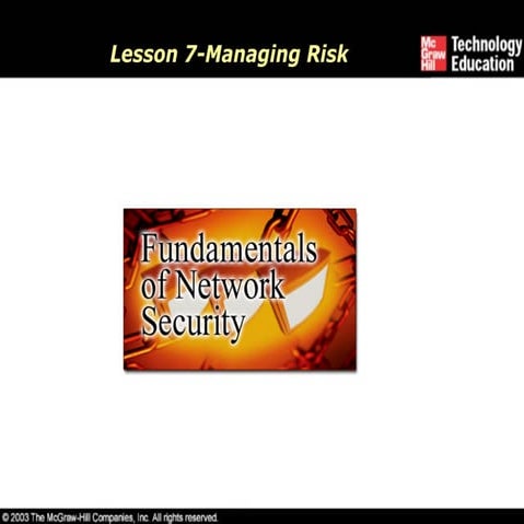 Ch07 Managing Risk