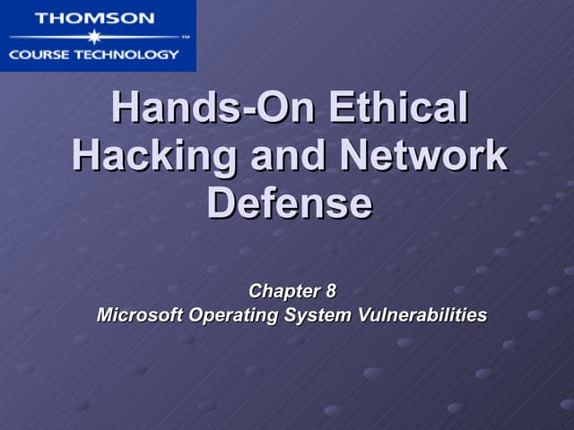 Microsoft OS Vulnerabilities