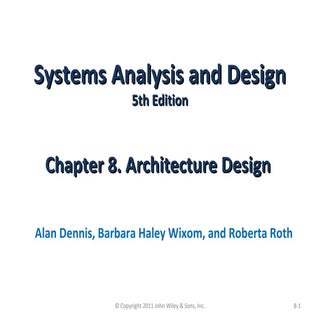 Ch08-Architecture Design