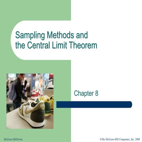 Supply ChainSampling Method and the Central Limit Theorem