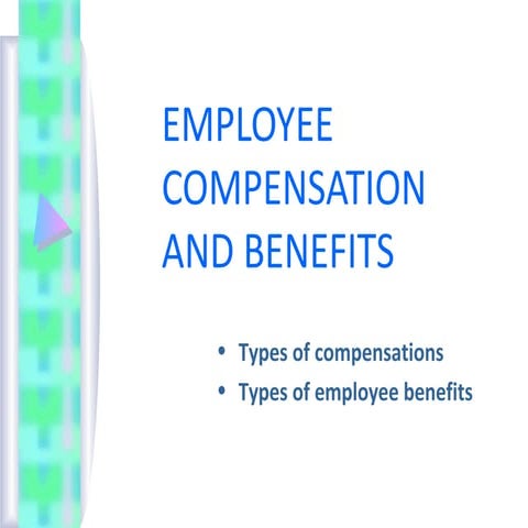Ch 08   employee compensation