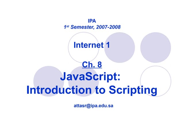 JavaScript