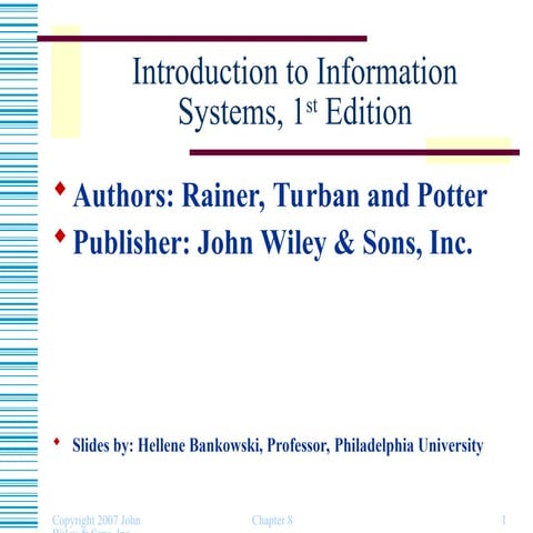 ch08 Organizational Information Systems.ppt