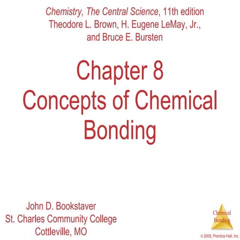 AP Chemistry Chapter 8 Outline