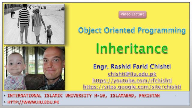 Object Oriented Programming Using C Ch09 Inheritance Pptx Object Oriented Programming Using C Ch09 Inheritance Pptx