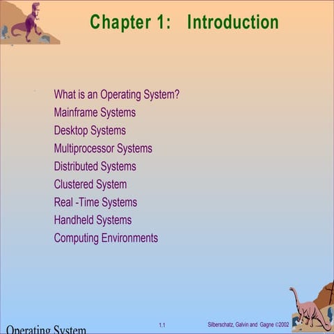Galvin-operating System(Ch1)