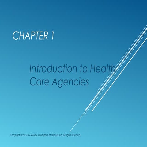 Ch 1. care settings ltc health team