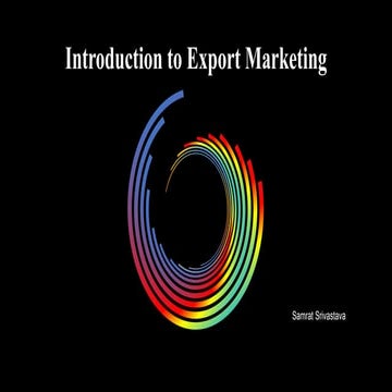 Introduction to export marketing 