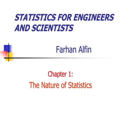 Ch1 The Nature of Statistics