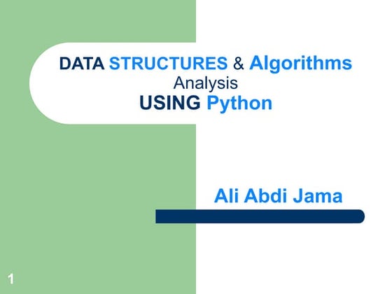 Data Structure - Elementary Data Organization | PPTX