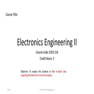 electronics system in engineering for learning