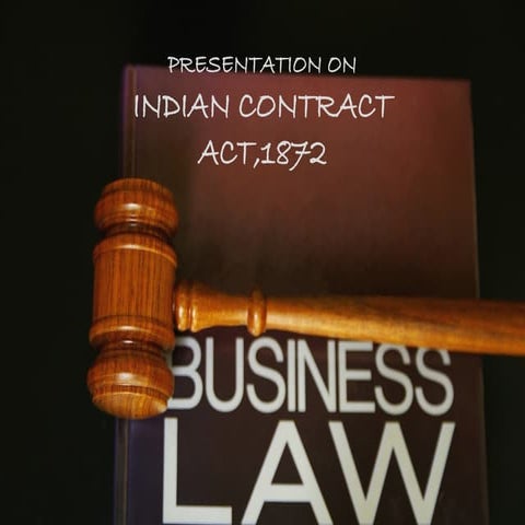 Law of contract | PPT