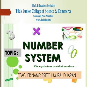 BINARY NUMBER SYSTEM | PPT
