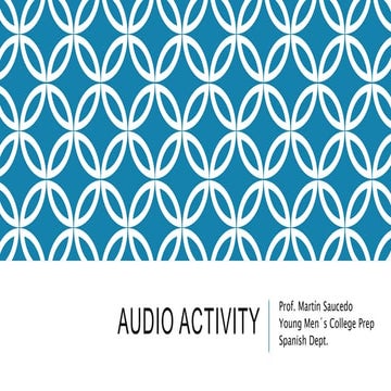 Ch1   audio activity