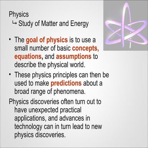 Background Physics Information