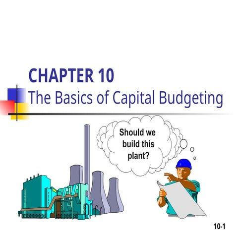 Capital Budgeting for accounting and finance students | PPT