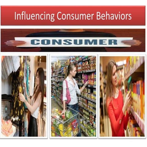 Ch 10 Influencing Consumer Behaviors