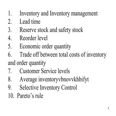 LOGISTICAL MANAGMENT