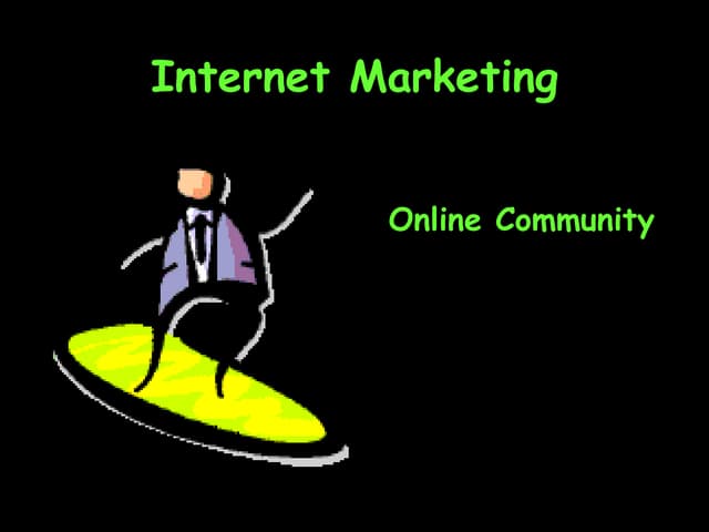 Ch10 Online Community