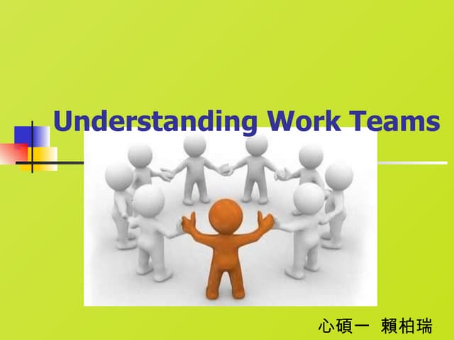 Ch10 understanding work_teams