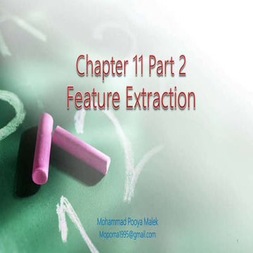 DIP ch 11 part 2 Feature Extraction By Mohammad Pooya Malek