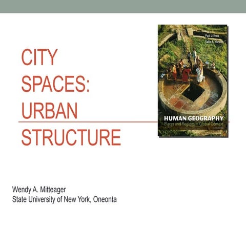 Ch11 (12) urban structure