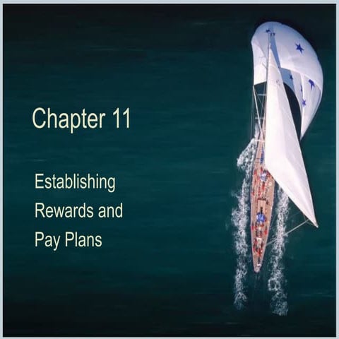 Ch11 establishing rewards &amp; pay plans