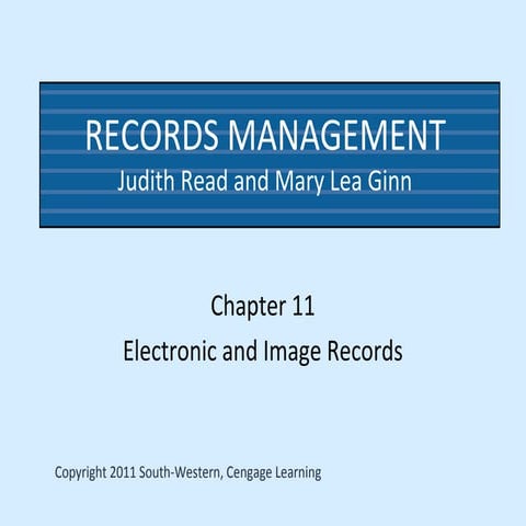 Ch11 records management