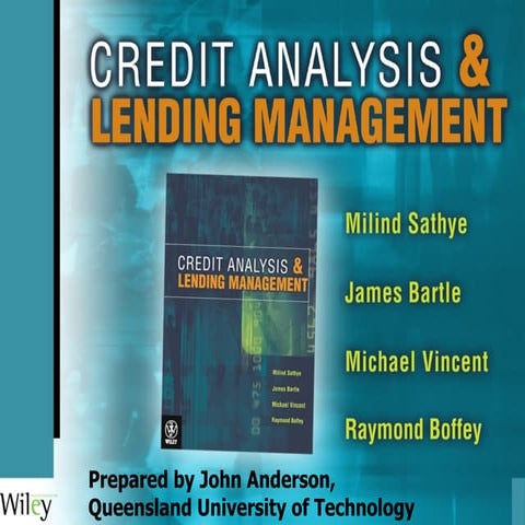 Credit Management Chap 12 