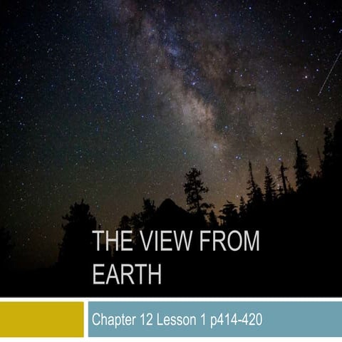 Chapter 12.1: View From Earth (Version 2)