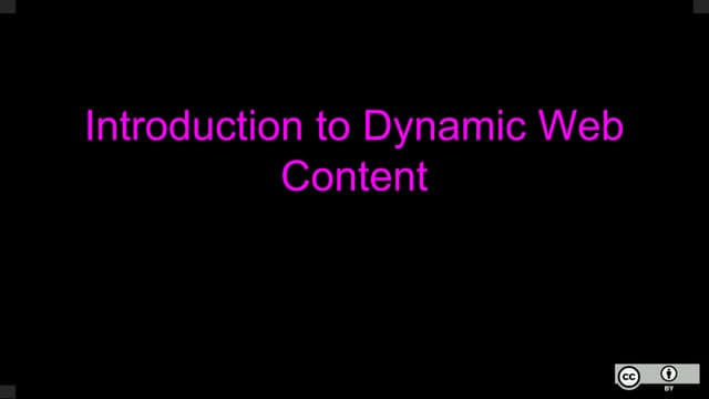 Introduction to Dynamic Web Design Technology | PPT