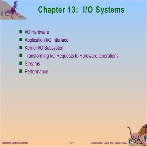Ch13 OS | PPT