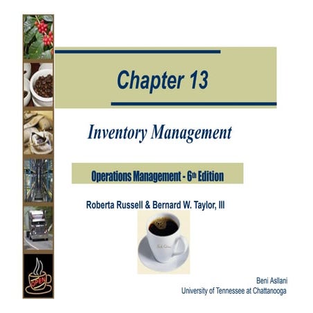 Ch 13 Inventory Management power point slides | PPTX