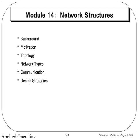 Chapter 16 - Distributed System Structures | PPT