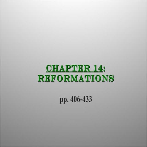Ch14 ref | PPT | Religion & Spirituality