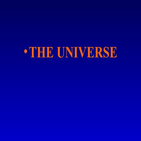 Ch14 the universe