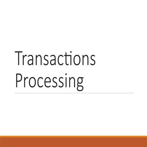 transaction control in data base system1