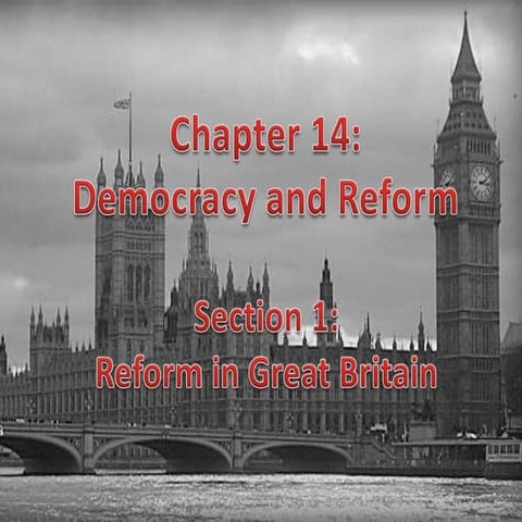 Ch14 Democracy & Reform