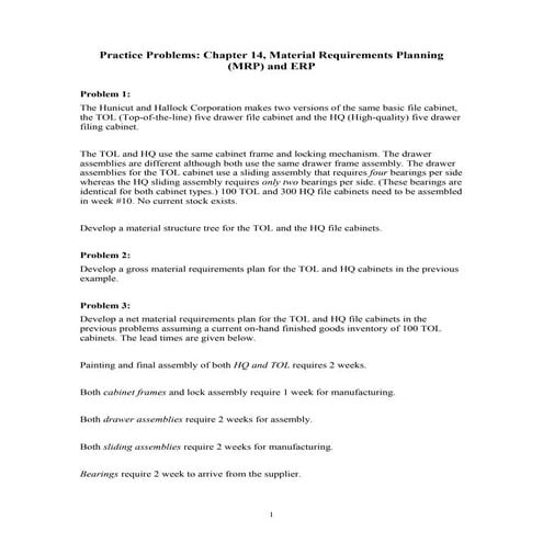  heizer jay operations management Ch14pp