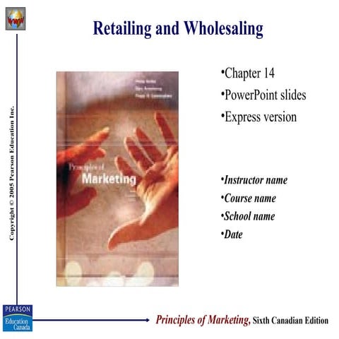 Ch 14 retailing and wholsaling