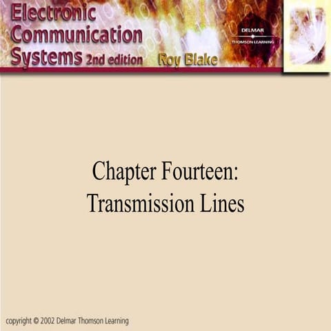 Ch14 transmission line. Class 11 cbse ..