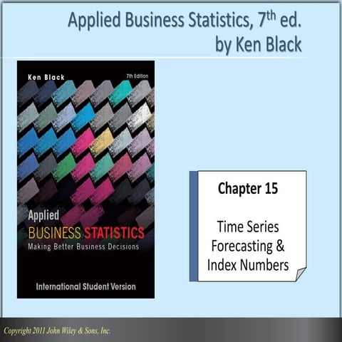Applied Business Statistics ,ken black , ch 15