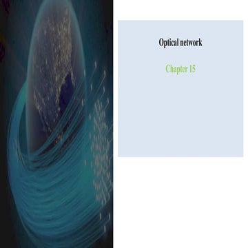 Optical network | PPT