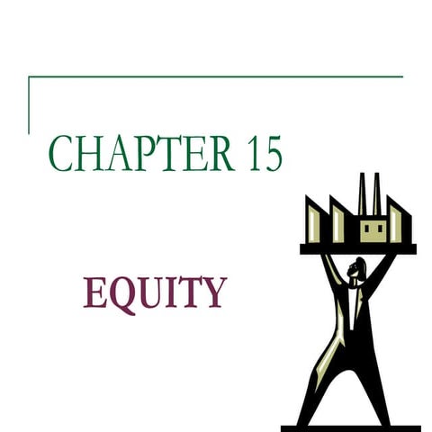 ch15.ppt.pdf equity teori akuntansi chapter 15 | PDF