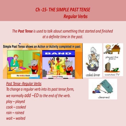 SIMPLE PAST TENSE GRADE 2
